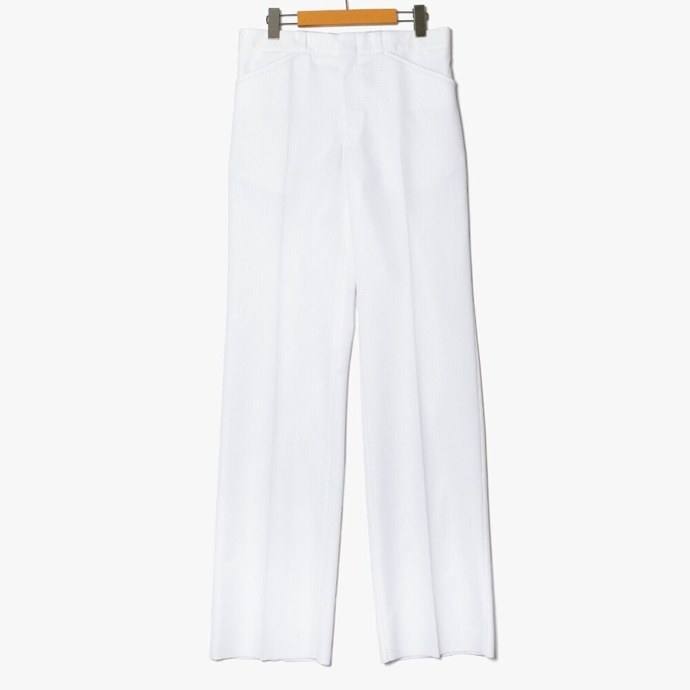 Vintage 80s Days Mens 32x36 Unhemmed Straight Leg Chino Pants White
